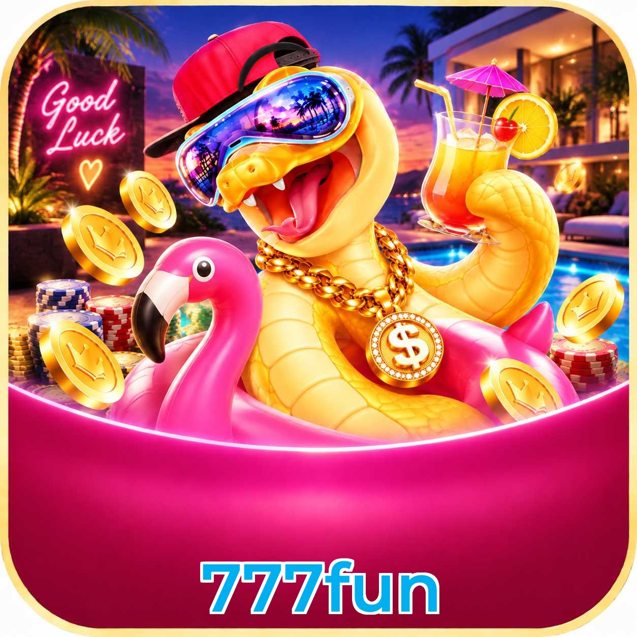 777fun Logo - Bônus com Rollover Justo